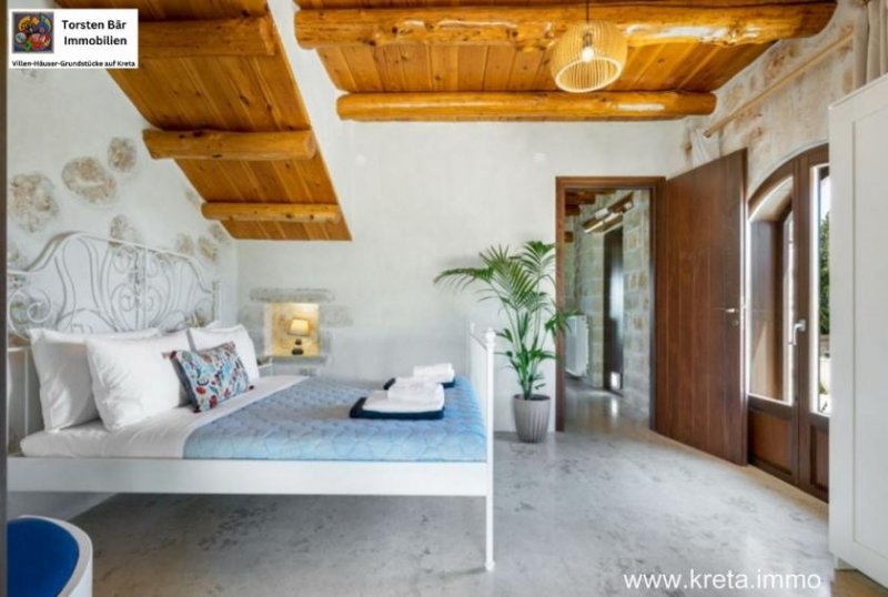 Melidoni Apocoronas Kreta Melidoni, Villa mit Pool und Meerblick Haus kaufen